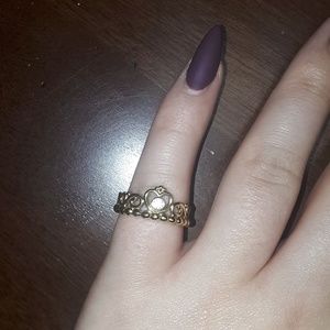 Princess crown ring